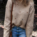 Abigail Detail Drop Shoulder Sweater
