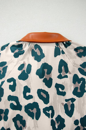 Madelynn Collared Short Sleeve Blouse