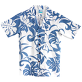 Island Life Boys Tropical Hawaiian Aloha Shirt in Blue