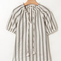 Lorelai Tie Short Sleeve Blouse