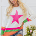Stella Edge Drop Shoulder Sweater