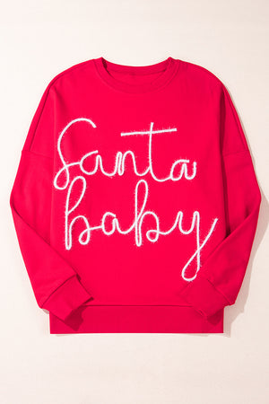Evelyn Baby Tinsel Graphic Sweatshirt