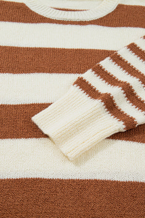Sadie Sleeve Patchwork Baggy Sweater