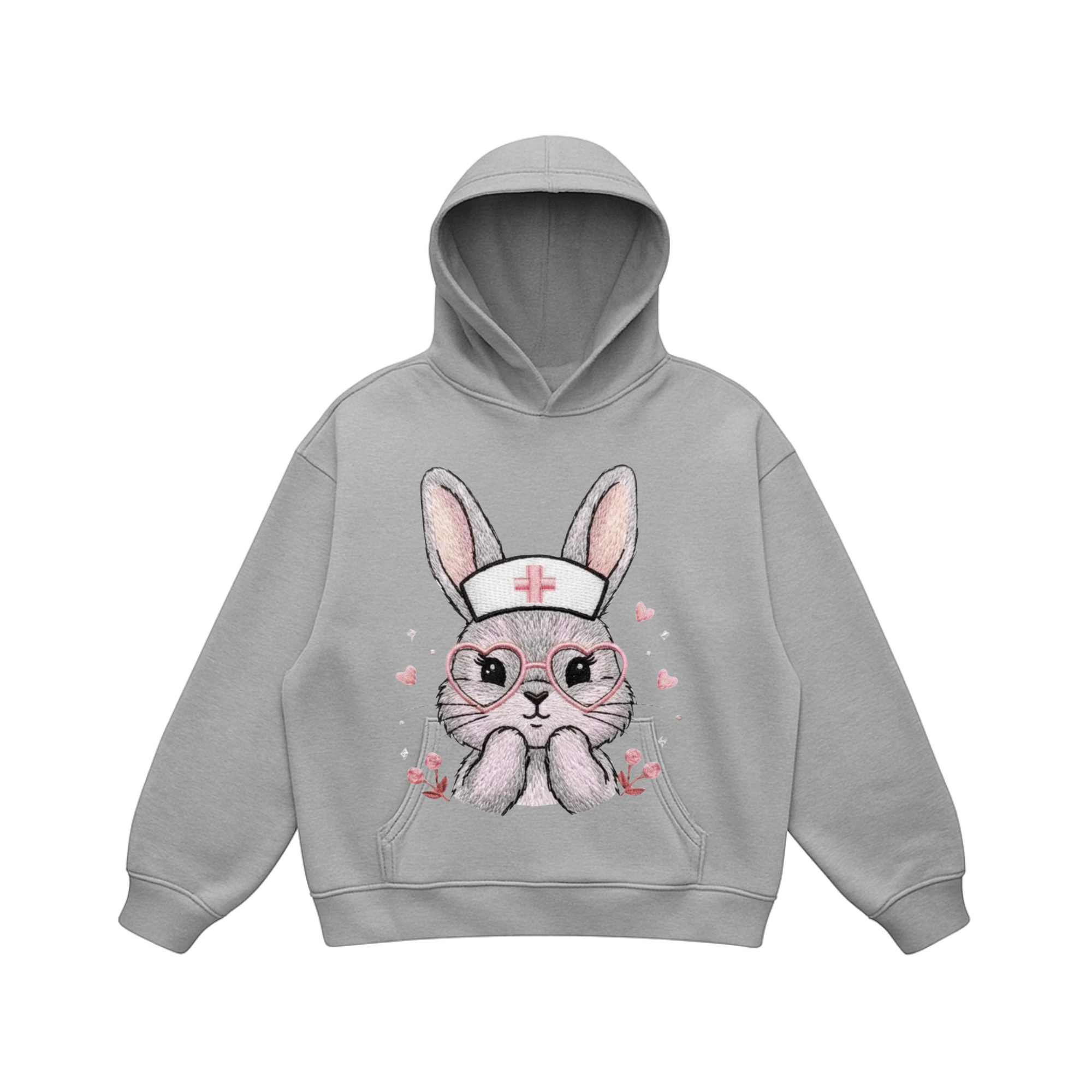 Mardi Gras Embroidery Hoodie