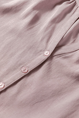 Ainsley Slit Ruffled Loose Blouse
