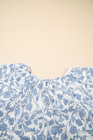 Avianna Print Fantasy Fluttering Blouse