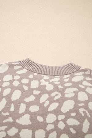Avery Trim Drop Shoulder Sweater