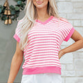 Georgia Trim Short Sleeve Top