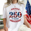 We The People America 250th Anniversary Bright Shirt