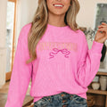 Rosalie Graphic Rib Textured Top