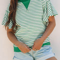 Sol Ruffle Short Sleeve Top