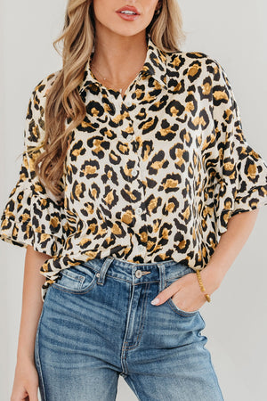 Penny 4 Sleeve Loose Shirt