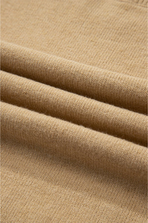 Ava Cuff Contrast Trim Sweater