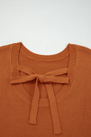 Abigail Trim Drop Shoulder Sweater
