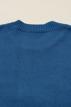 Emiyra Embroidered Graphic Western Sweater