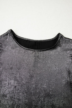 Amelia Ruffle Trim Sleeveless Top