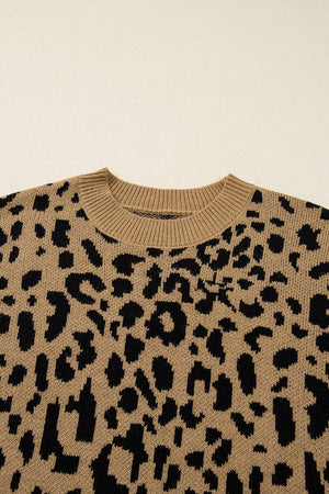 Elyse Trim Drop Shoulder Sweater