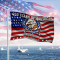Custom Family Name 250 Years Of American Semiquincentennial Anniversary Banner House Flag TH10 898409