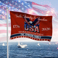 Custom Family Name Faith, Family & Freedom 250 Years of America Patriotic Banner House Flag LM32 897717