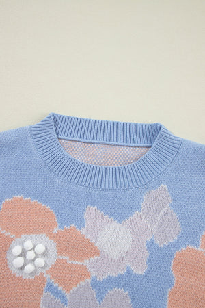 Zelda Drop Shoulder Knitted Sweater