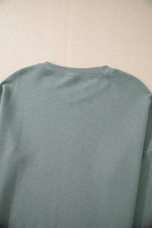 Halo Knit Drop Shoulder Top