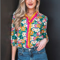 Meadow 3 4 Sleeve Blouse