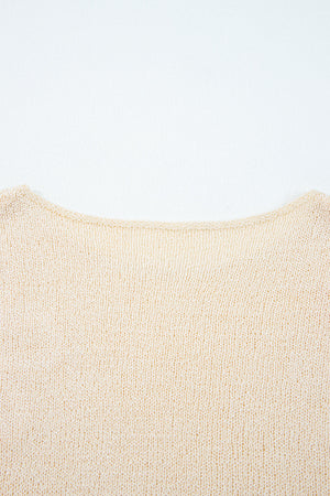 Destiny Colorblock Cuffed Loose Sweater