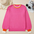 Anahi Drop Shoulder Knit Sweater