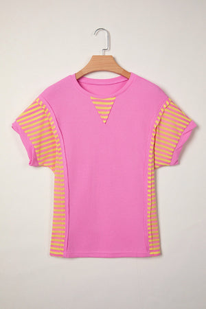 Wynter Patchwork Loose T Shirt
