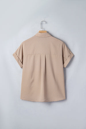 Catherine Cuffed Short Sleeve Shirt