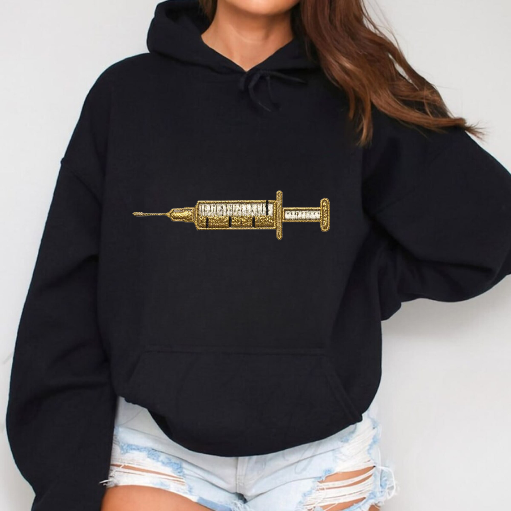 Syringe Embroidery File Nurse Doctor Medical Healthcare Machine Stitch Design