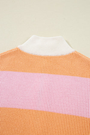 Claire Half Zip Oversize Sweater