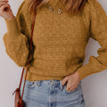 Aria Edge Balloon Sleeve Sweater