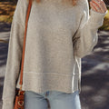 Isabella High Drop Shoulder Sweater