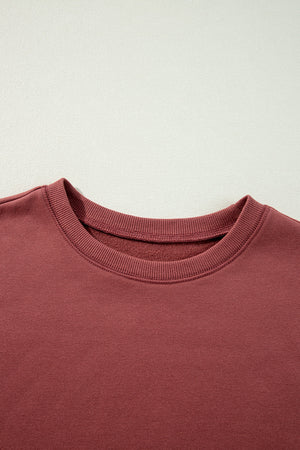 Ella Patchwork Drop Shoulder Pullover
