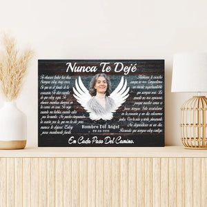 Lienzo Personalizado, Foto Personalizada, Regalos Conmemorativos, Nunca Te Dejé Dem Canvas