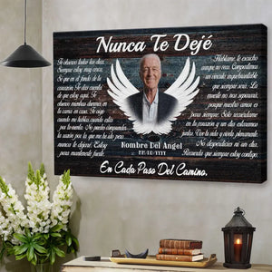 Lienzo Personalizado, Foto Personalizada, Regalos Conmemorativos, Nunca Te Dejé Dem Canvas