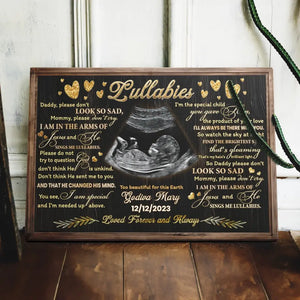 Memorial Canvas - Personalized Canvas Prints - Custom Photo, Gift For Loss Of Stillborn Infant Miscarriage Child