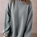 Rorivina Drop Shoulder Oversized Sweatshirt