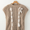 Emma Bowknot Short Sleeve Sweater