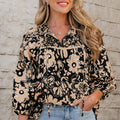 Camilla Bracelet Sleeve Boho Blouse