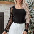 Paulina Ribbed Square Slim Top