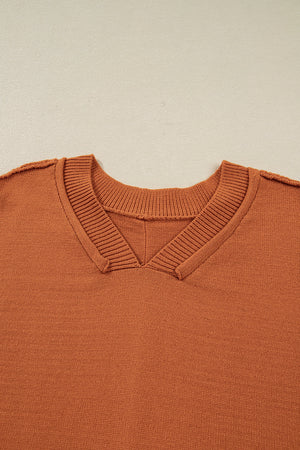 Abigail Edge Bubble Sleeve Sweater