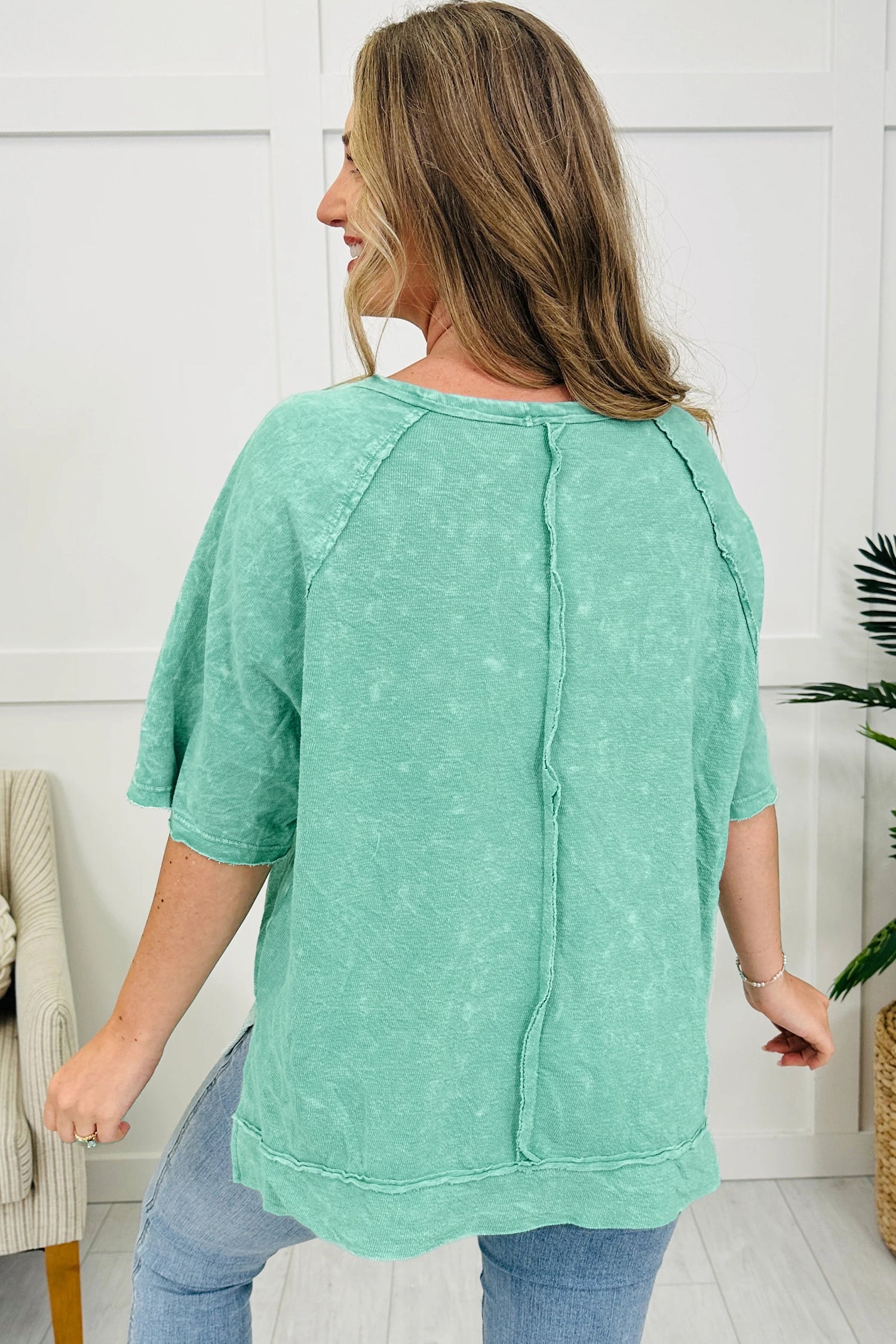 Julie Mineral Wash T Shirt