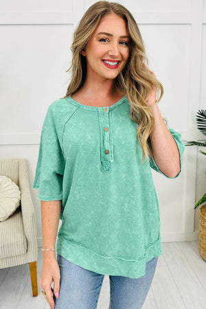 Julie Mineral Wash T Shirt