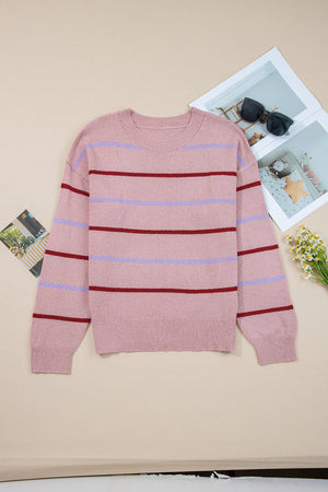 Amyra Edge Drop Shoulder Sweater