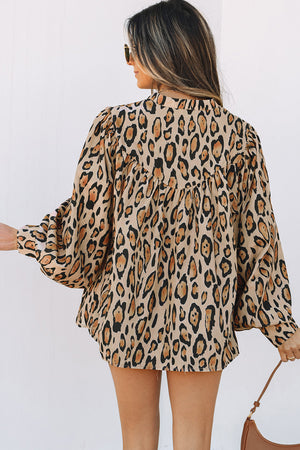 Alaiya Balloon Sleeve Casual Shirt