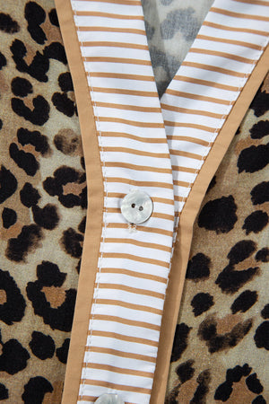 Jordyn Contrast Striped Trim Shirt