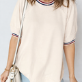 Haisley Sleeve Loose Tunic Top