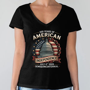 250 Years Of America Front Shirt